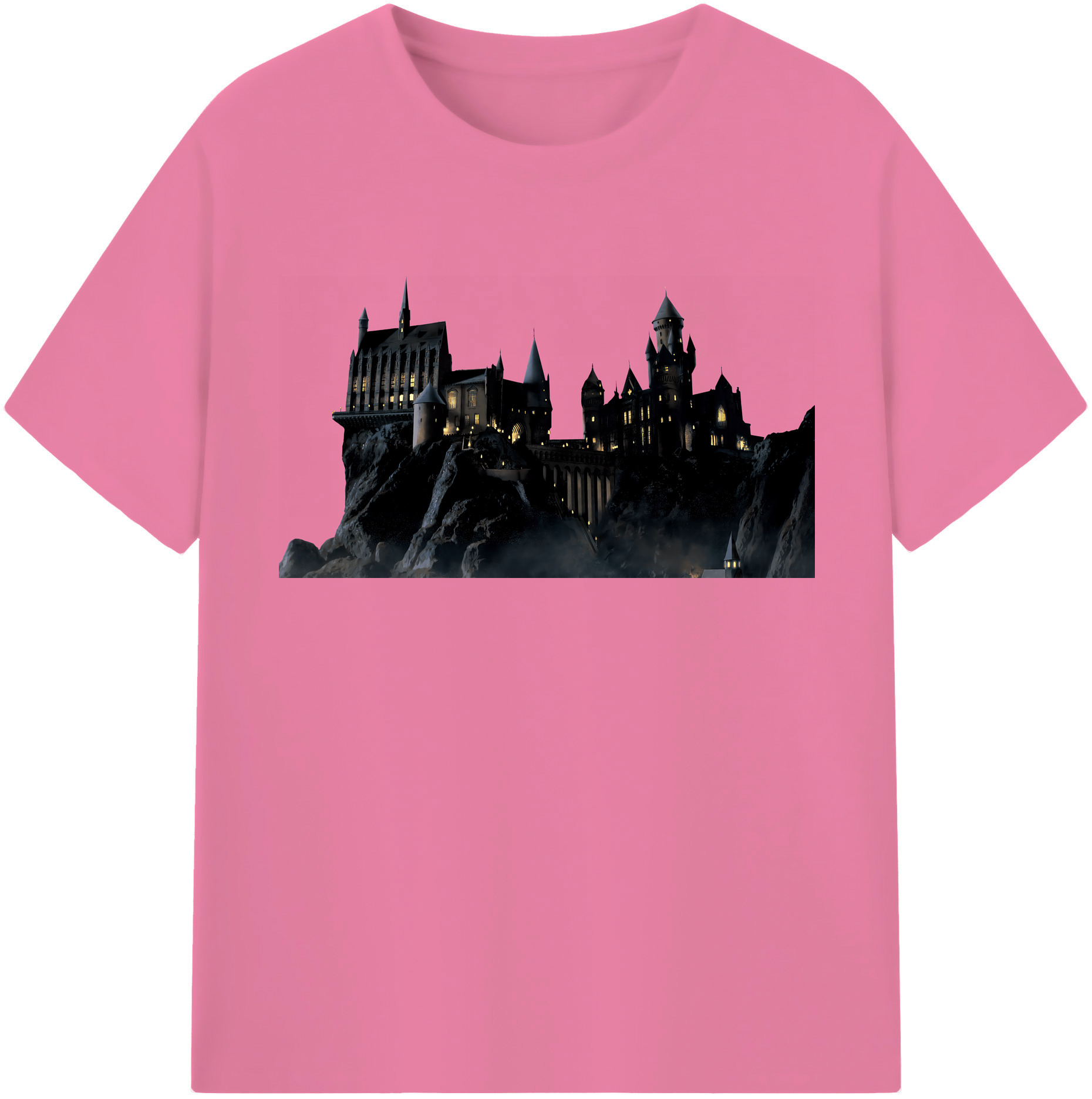 （画像用） Harry Potter ハリー・ポッターシリーズ 綿100％半袖Tシャツ（フロントプリント）